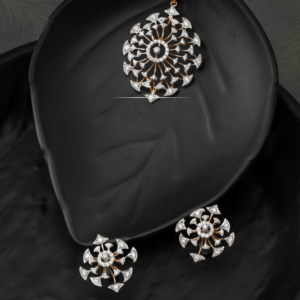 AVR JEWELS Alloy Gold-plated Gold Jewel Set