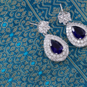 Enticy hub EHEAR017 Metal Chandbali Earring, Drops & Danglers